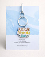 Just say Alhamdulillah — Enamel Keychain